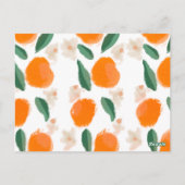 ミモザ ブランシュ ハンドドローンブライダルシャワー ポストカード (裏面)