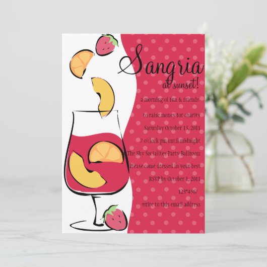 ミモザ 招待状 (スタンド正面)