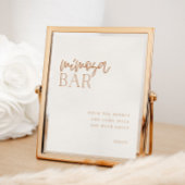 ミモ自然サミニマルバー徴候 ポスター