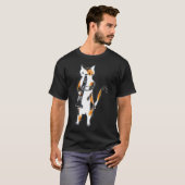 ミャオテット: クラリネット Tシャツ (正面フル)