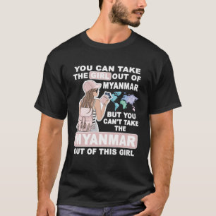 ミャンクールマーガール誇りを持ったの少女 Tシャツ