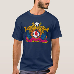 ミャンマーのシールのTシャツ Tシャツ