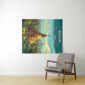 ミャンマーのバガン：時代を超越したタペストリー タペストリー (インサイチュ(横))