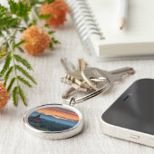 ミャンマーバガンサンライズ キーホルダー (側面)