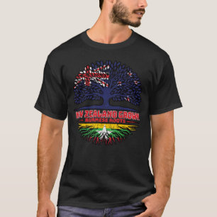 ミャンマービルマ語ニュージーランドツリー Tシャツ