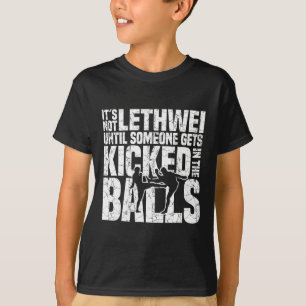 ミャンマーボクシングビルマ語ボクサーアートF 9四肢レツウェイ Tシャツ