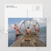 ミャンマーライフスタイル ポストカード (正面/裏面)