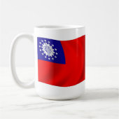 ミャンマー国旗マグカップ コーヒーマグカップ (左)