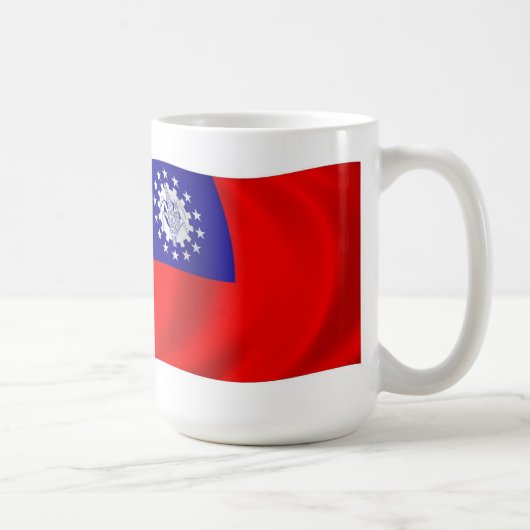 ミャンマー国旗マグカップ コーヒーマグカップ (右)