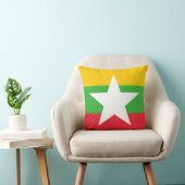 ミャンマー国旗（ビルマ） クッション (椅子)