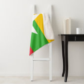 ミャンマー国旗（ビルマ） シェルパブランケット (インサイチュ)