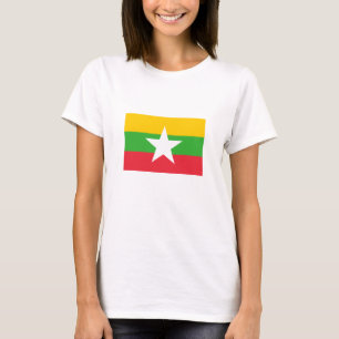ミャンマー国旗 Tシャツ