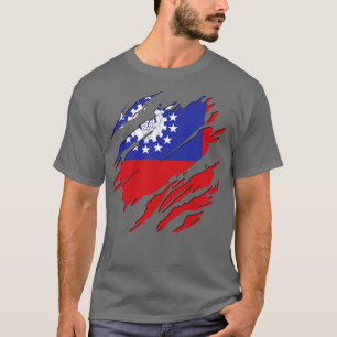 ミャンマー常に Tシャツ