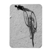 ミャンマー、バガン、大きな自転車に乗る少年と マグネット (縦)