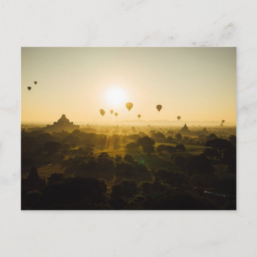 ミャンマー ポストカード (正面)