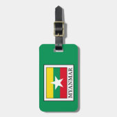 ミャンマー ラゲッジタグ (正面縦)