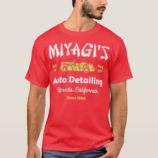 ミヤギの自動車磨き Tシャツ (正面)