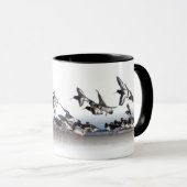 ミヤコドリ族にマグを食べ物を与えます マグカップ (正面右)