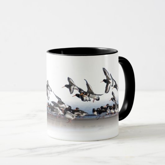 ミヤコドリ族にマグを食べ物を与えます マグカップ (正面右)