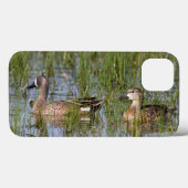 ミヤコドリ(オスとメス)の湿地 Case-Mate iPhoneケース (裏面 (横))