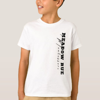 ミヤマハンゲショウの縦並びTシャツ Tシャツ