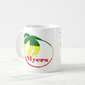 ミヤーズ「朝食のためのラムのパンチ」マグカップ コーヒーマグカップ (正面左)