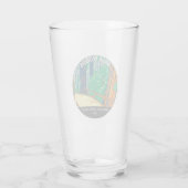 ミュアウッズナショナルモニュメントカリフォルニアヴィンテージ タンブラーグラス (裏面)