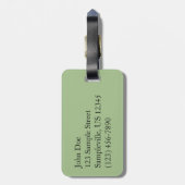 ミュアウッズブリッジII ラゲッジタグ (裏面縦)