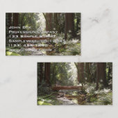 ミュアウッズブリッジII 名刺 (正面/裏面)