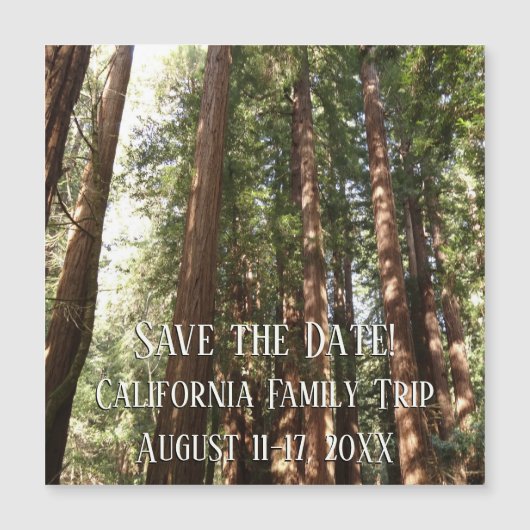 ミュアウッズ国定記念碑でレッドウッズII (正面)