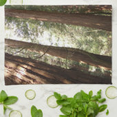 ミュアウッズ国定記念碑でレッドウッズII キッチンタオル (折り畳み)