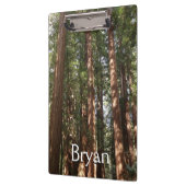 ミュアウッズ国定記念碑でレッドウッズII クリップボード (左)