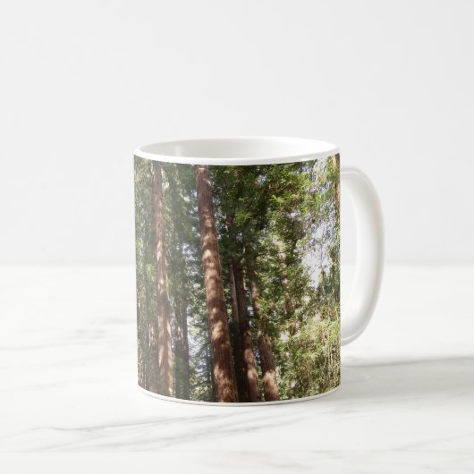 ミュアウッズ国定記念碑でレッドウッズII コーヒーマグカップ (正面右)