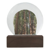 ミュアウッズ国定記念碑でレッドウッズII スノーグローブ (裏面)