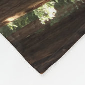 ミュアウッズ国定記念碑でレッドウッズII フリースブランケット (角)