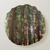 ミュアウッズ国定記念碑でレッドウッズII ラウンドクッション (裏面)