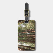 ミュアウッズ国定記念碑でレッドウッズII ラゲッジタグ (正面縦)