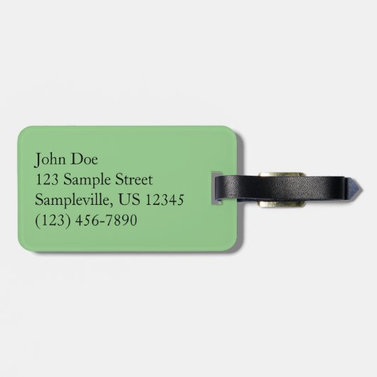 ミュアウッズ国定記念碑でレッドウッズII ラゲッジタグ (裏面横)