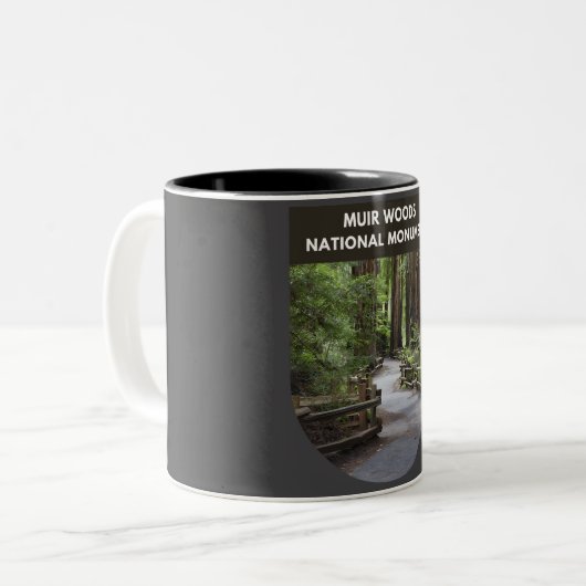 ミュアウッズ国定記念碑 ツートーンマグカップ (正面左)