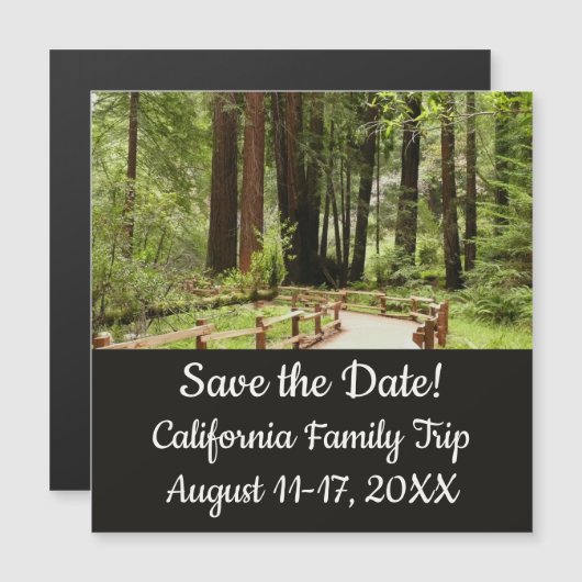 ミュアウッズPath I自然写真 (正面/裏面)