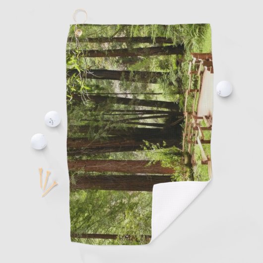 ミュアウッズPath I自然写真 ゴルフタオル (インサイチュ)