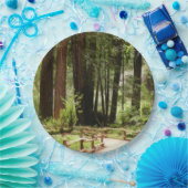 ミュアウッズPath I自然写真 ペーパープレート (パーティー)