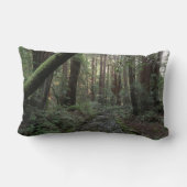 ミュアウッドストリームフォレストの風景 ランバークッション (裏面)