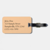 ミュアウッドブリッジI ラゲッジタグ (裏面横)