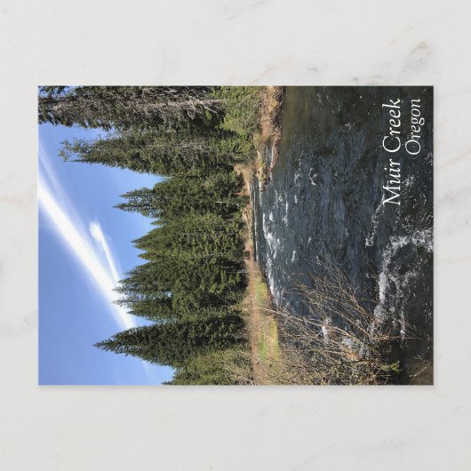 ミュアクリーク ポストカード (正面)