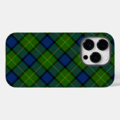 ミュアムーアタータンチェックグリーンブループレイド Case-Mate iPhoneケース (裏面 (横))
