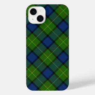 ミュアムーアタータンチェックグリーンブループレイド iPhone 14 PLUSケース