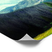 ミュア引用文山々は風景芸術を呼んでいる ポスター (角)