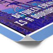 ミュア引用文自然アートポスターマウンテンパインズ ポスター (角)