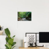 ミュア・ウッズ「トレイル・ブレイク」 ポスター (ホームオフィス)